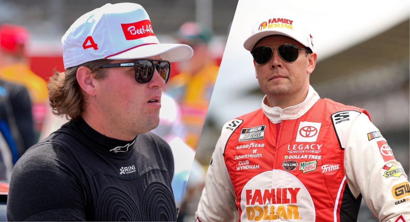 Noah Gragson and Erik Jones