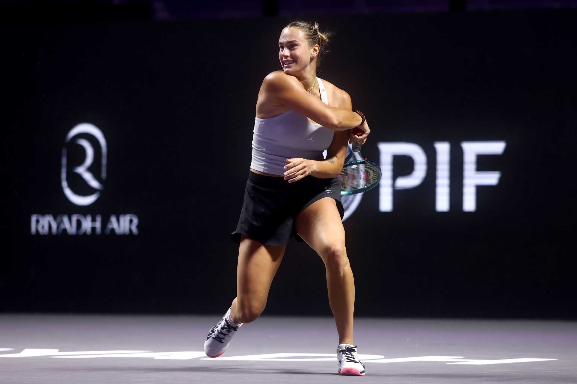 Aryna Sabalenka at the WTA Finals 2025. (Photo: Getty)