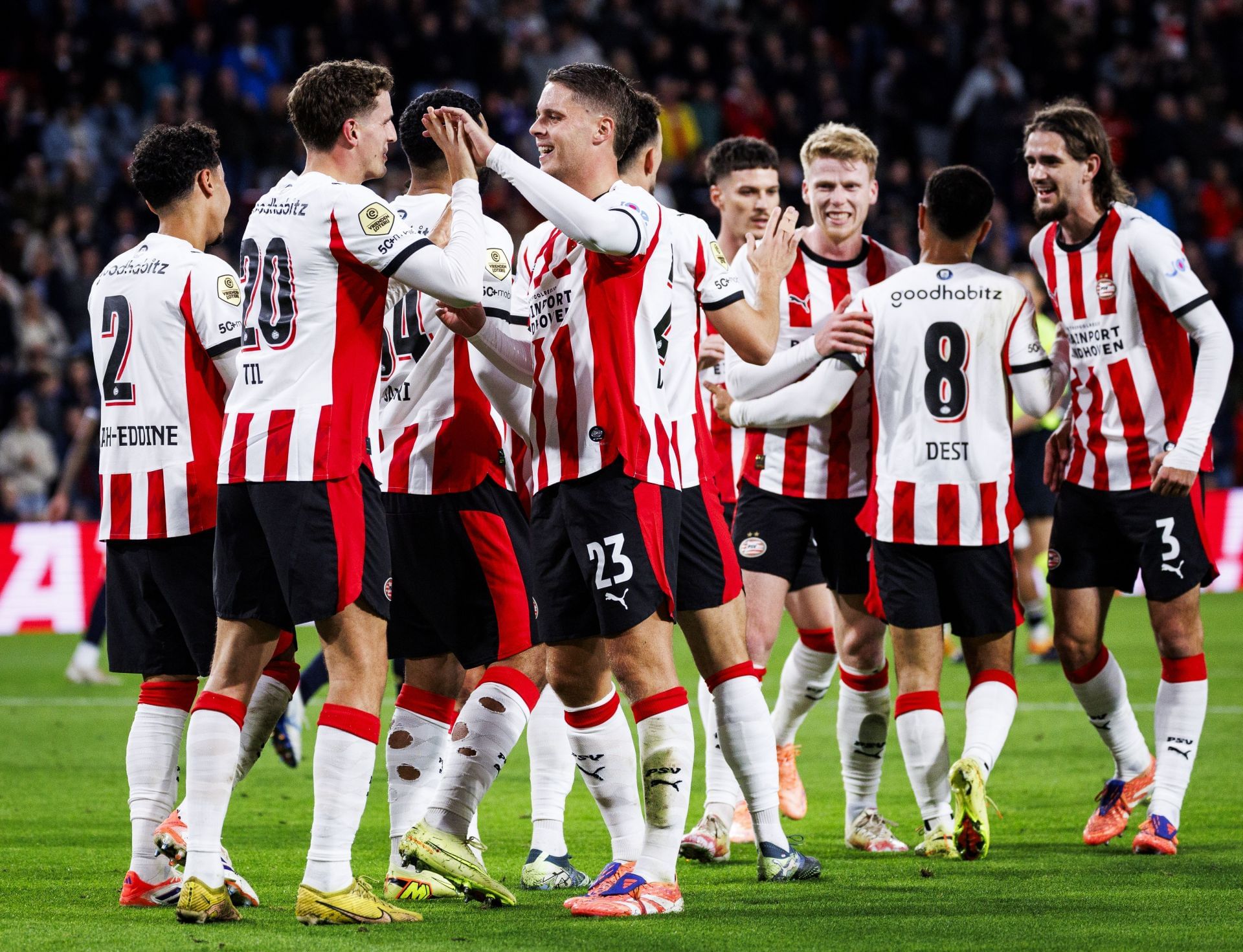 EredivisiePSV Eindhoven v Go Ahead Eagles - Source: Getty