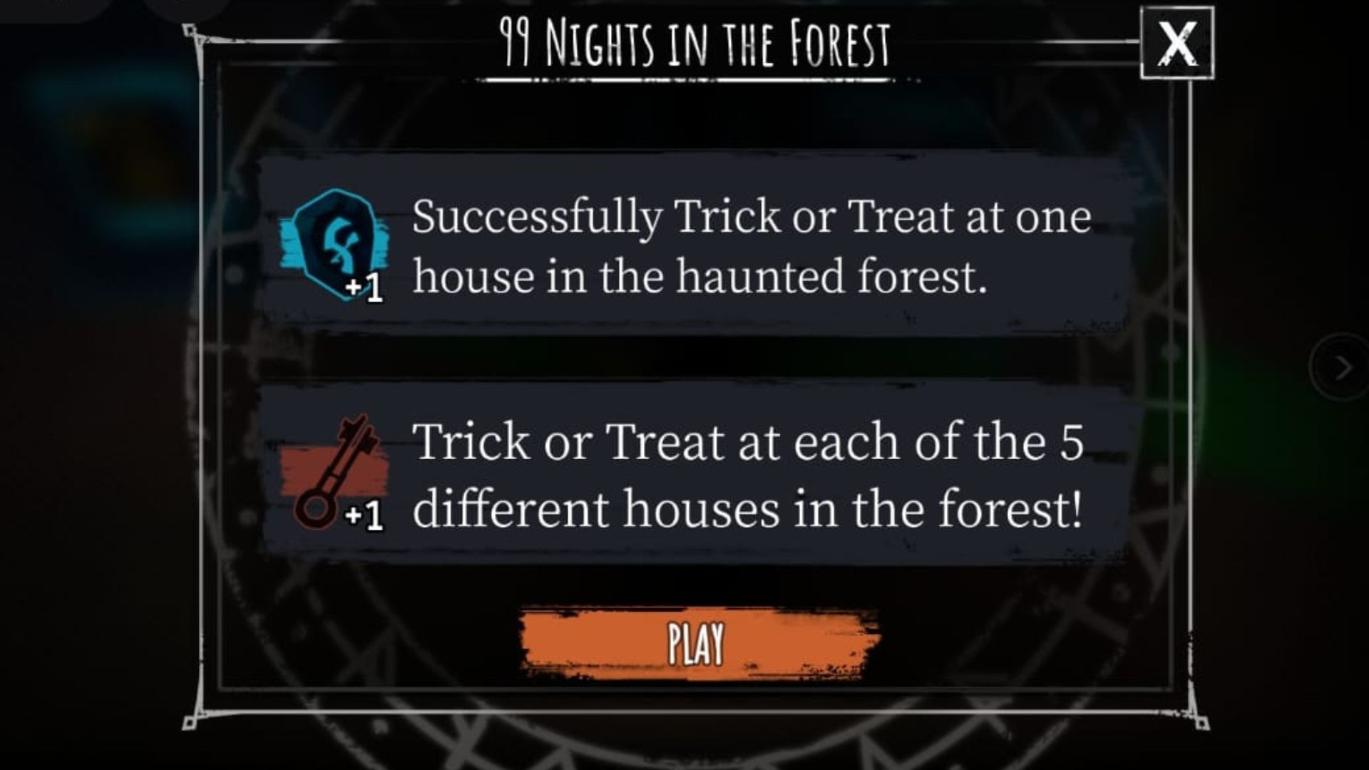 The Halloween Spotlight quests (Image via Roblox)