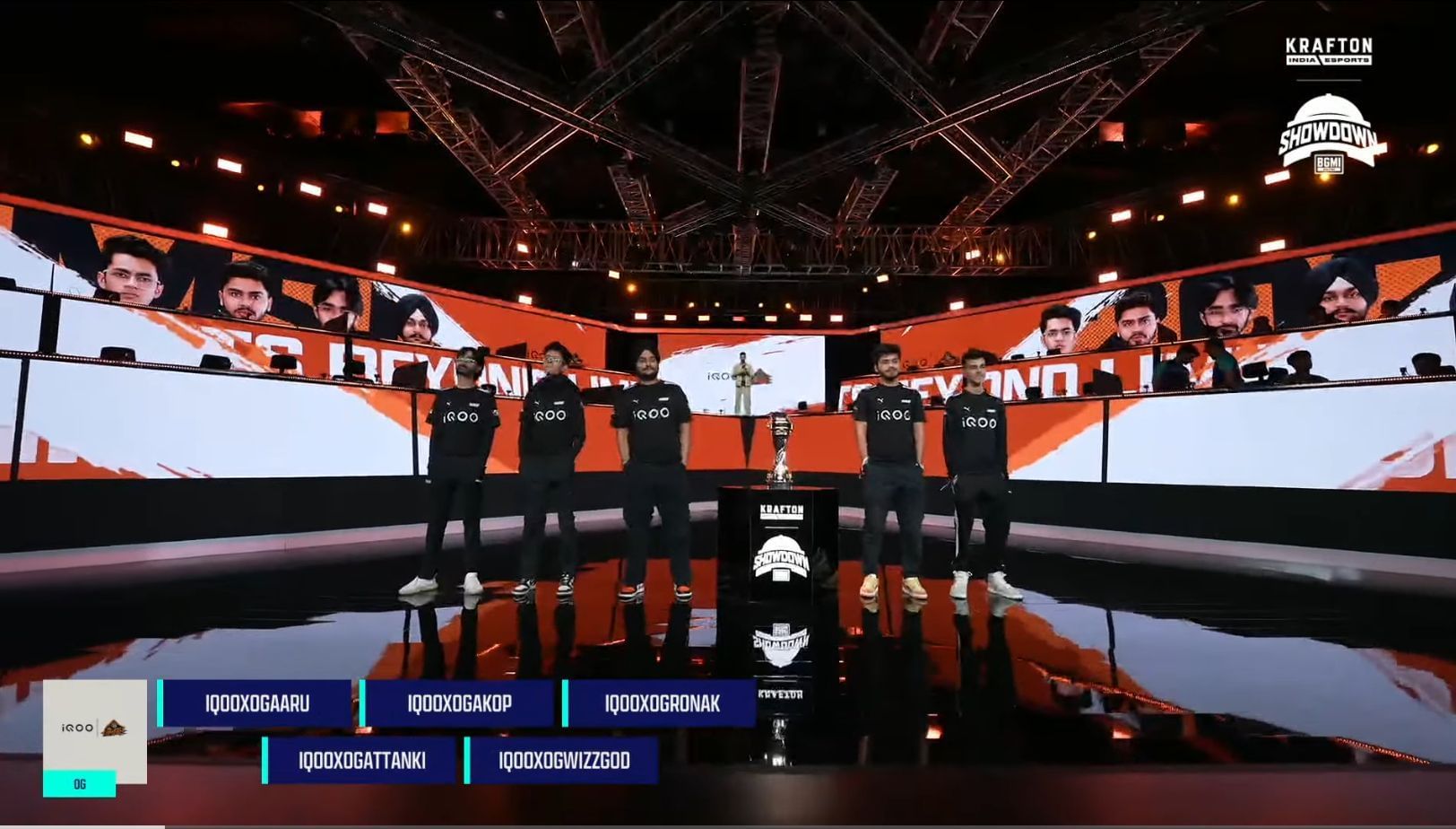 Orangutan ranks first after Day 1 of BMSD 2025 Finals (Image via YouTube/Krafton India Esports)