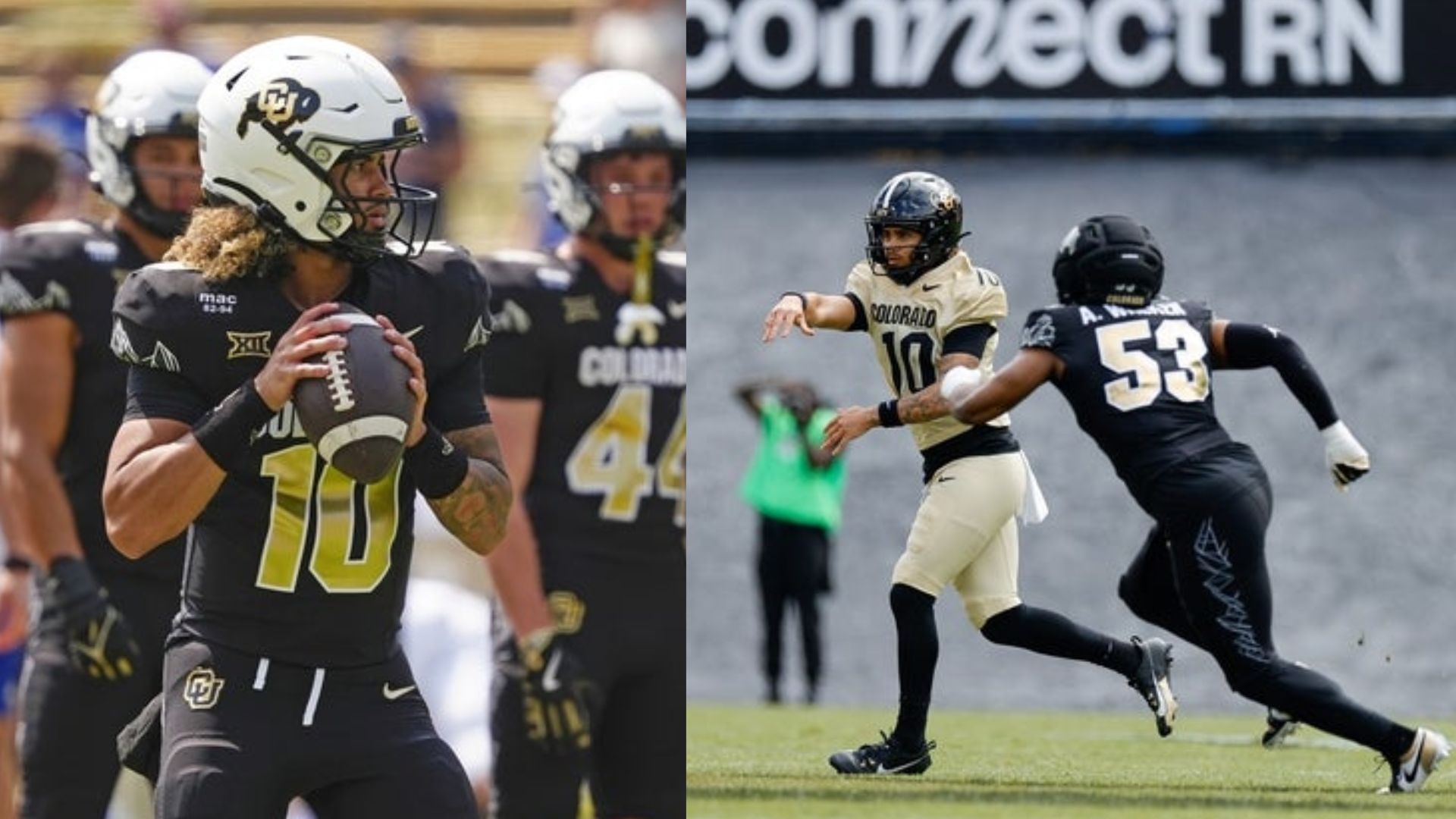 Colorado Buffaloes QB Julian Lewis 