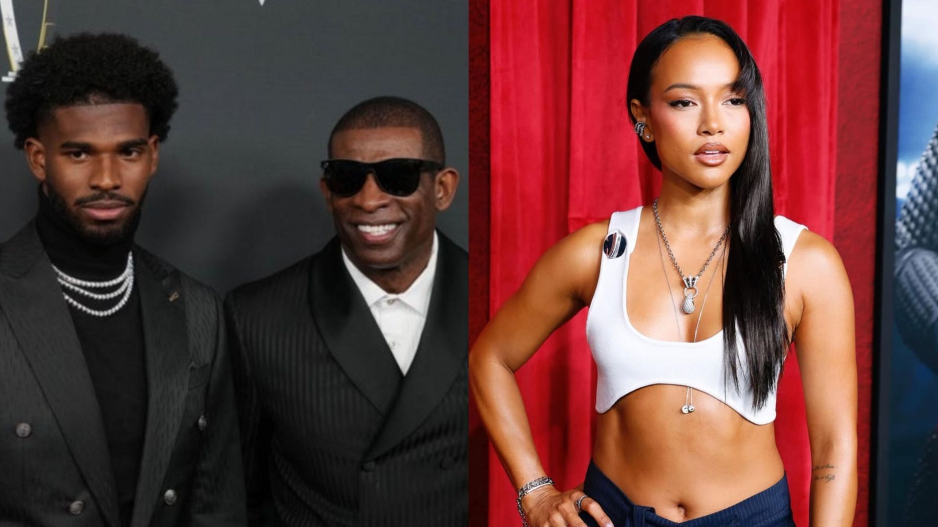 Shedeur Sanders blames Deion dating Karrueche Tran for negative times in Sanders family  (Image source - IMAGN/Instagram)