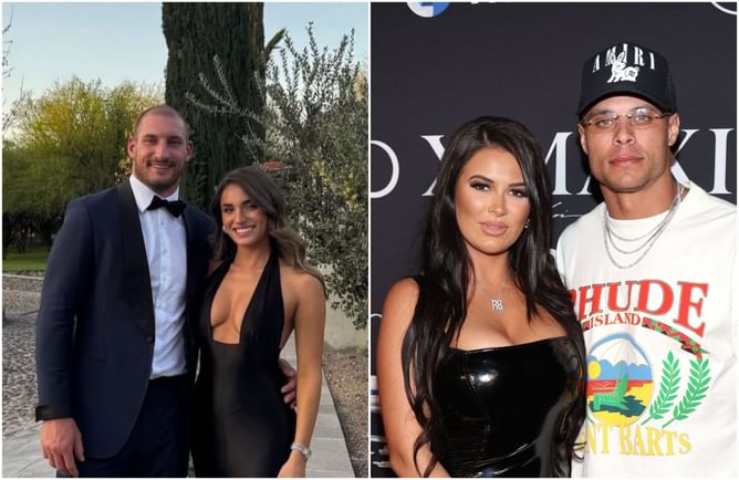 Joey Bosa & fiancée Amanda turn heads as Colossal Titan & Mikasa at Halloween party hosted by Jordan Poyer's wife Rachel Bush