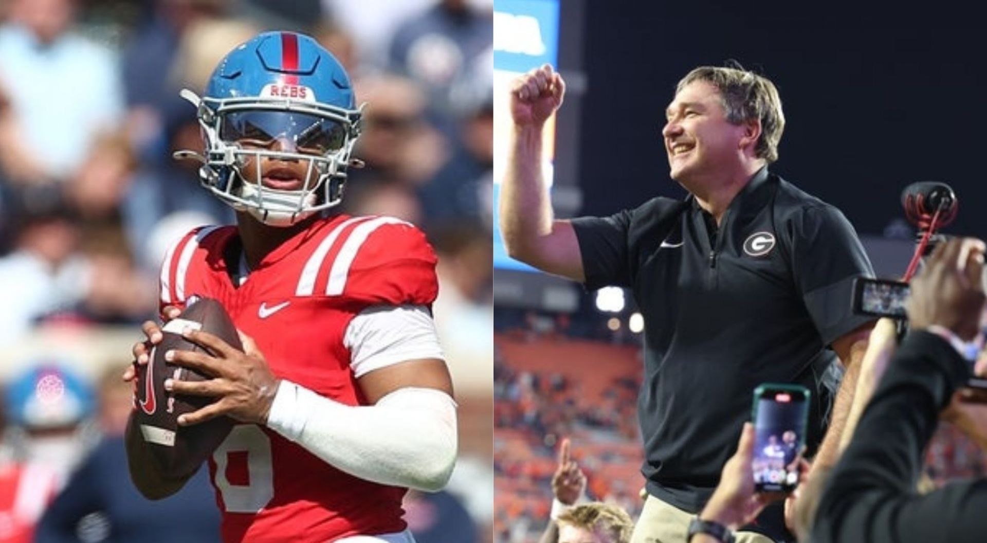 "Ole Miss should get the greatest award": Kirby Smart makes eye-catching remarks about QB Trinidad Chambliss ahead of Week 8 faceoff