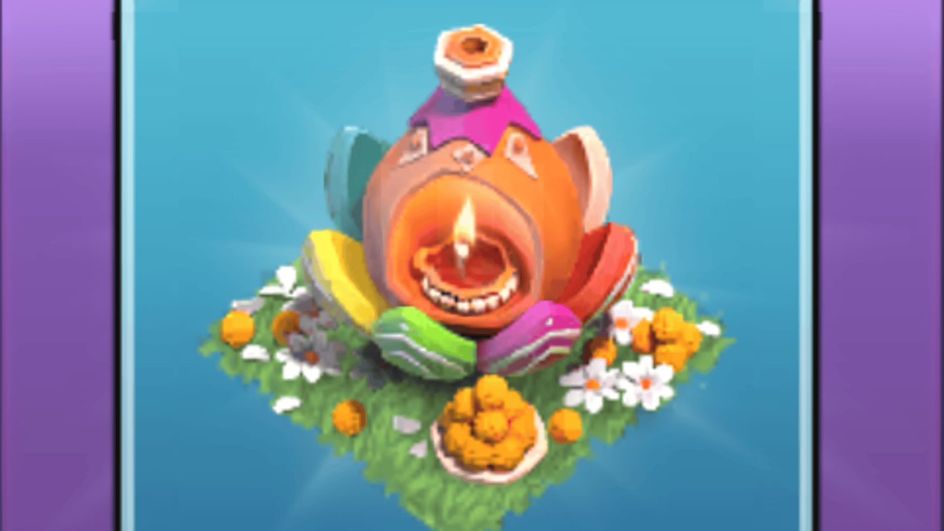 A decor complementing the festival of light is here! (Image via Supercell)