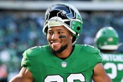 Is Saquon Barkley playing tonight vs Giants? Eagles RB's status revealed after suffering knee injury