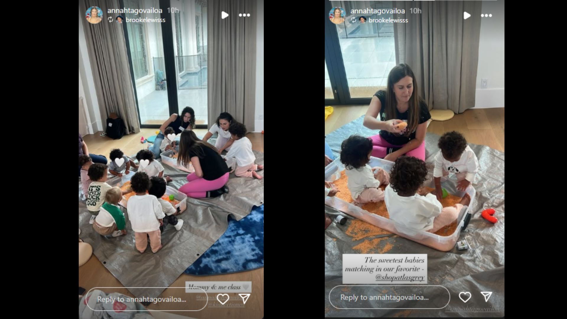 Tagovailoa&#039;s wife Annah reshared photos from a special outing with their kids. (Photos via Annah Tagovailoa&#039;s Instagram Story)