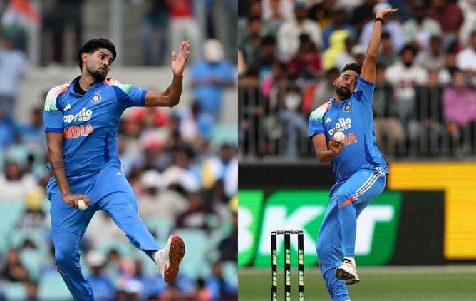 Harshit Rana vs Mohammed Siraj - comparing their stats after 8 ODIs