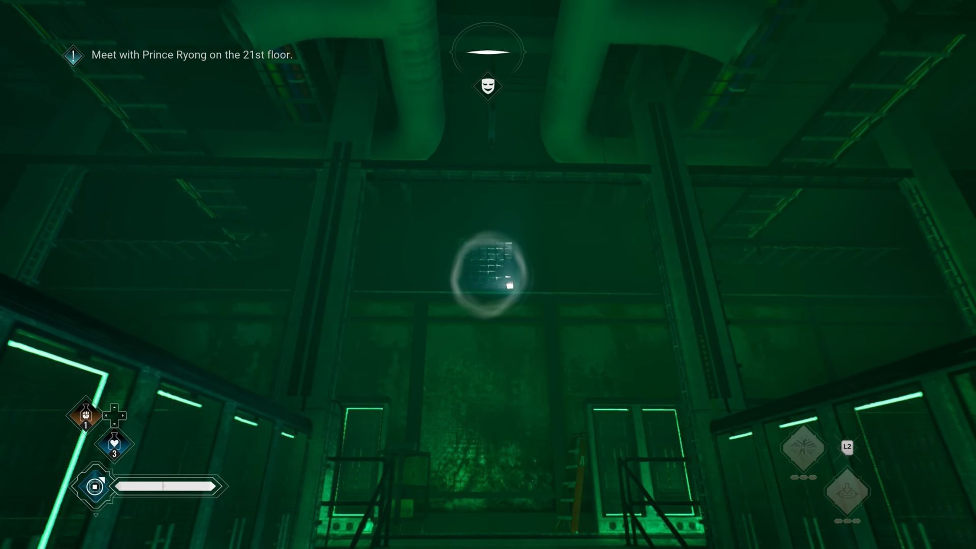 Climb the vent in the server room (Image via Paradox Interactive | YouTube: @Zoddronite)