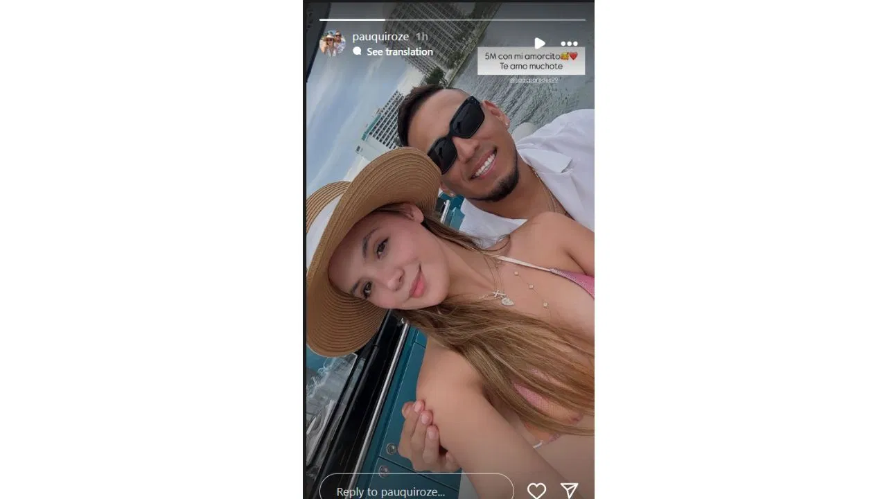 Paulina&#039;s Instagram story