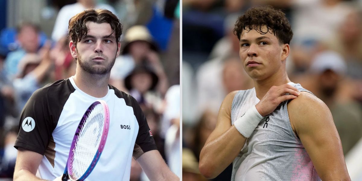 Taylor Fritz and Ben Shelton at the Shanghai Masters - Image Source: Getty 