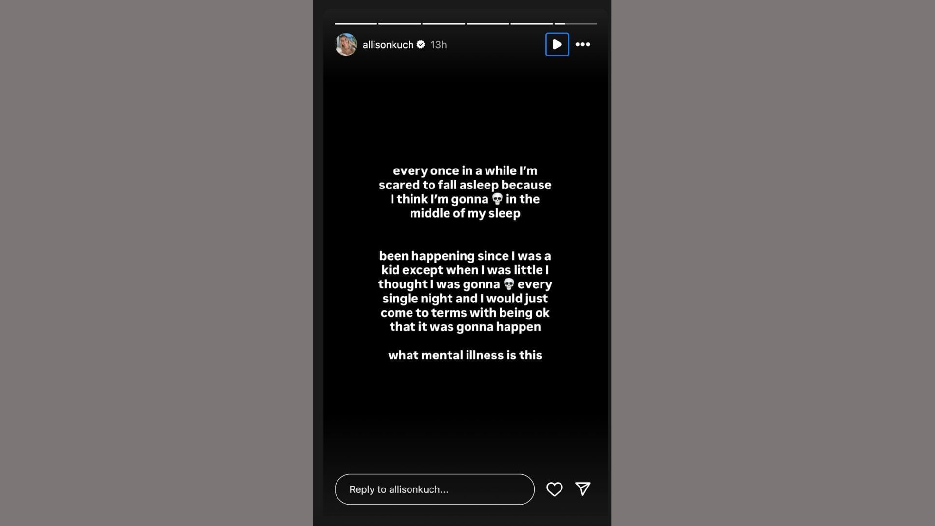 (image credit: instagram/allisonkuch)