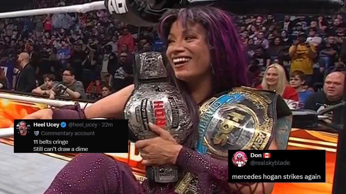 Mercedes Mone won her 11th title at AEW WrestleDream 2025 (Image via Triller TV