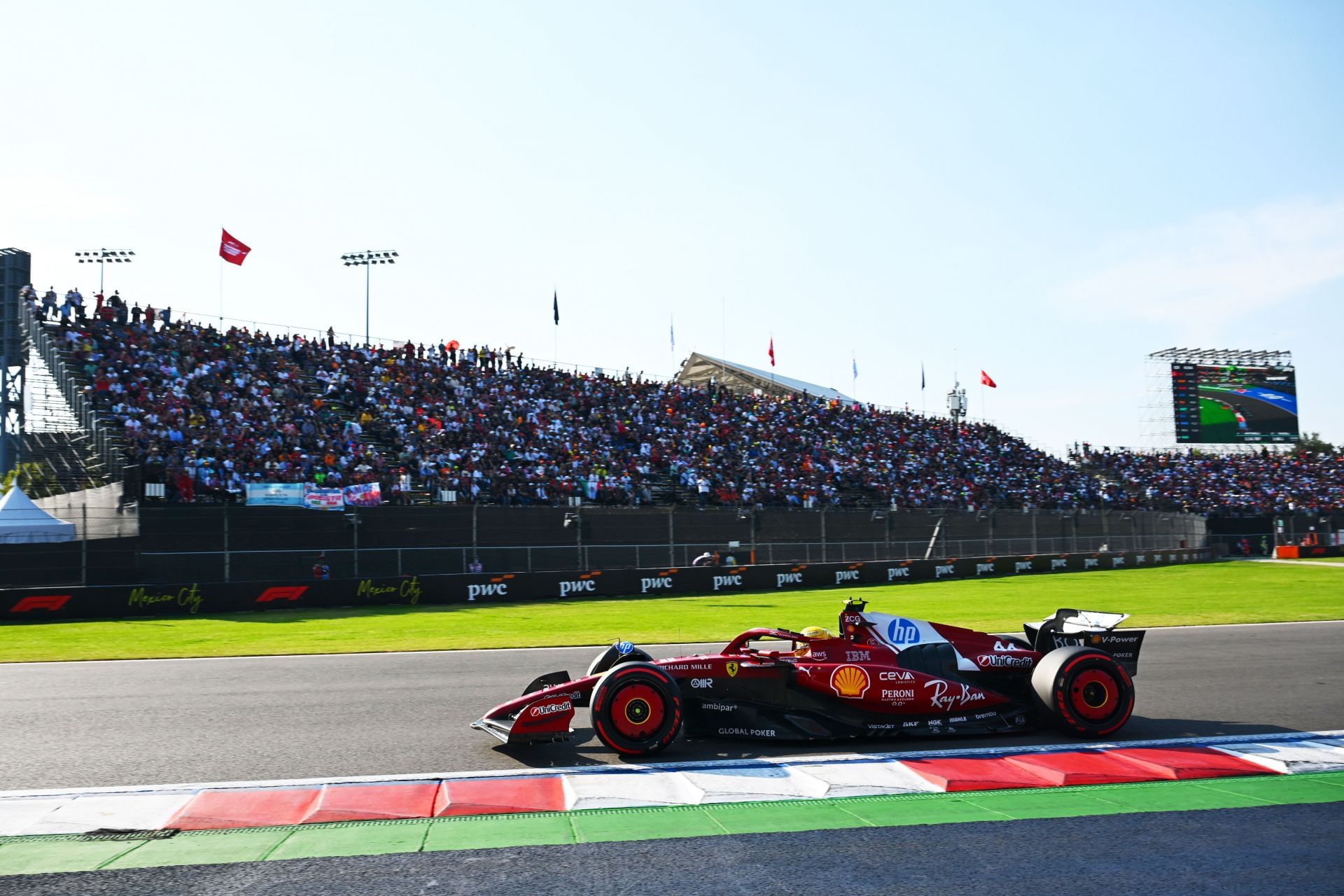 Lewis Hamilton of Great Britain driving the (44) Scuderia Ferrari - Source: Getty