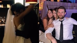 Leon Draisaitl's wife Celeste "overflown with gratitude" while recapping couple's cinematic wedding welcome party in the South of France