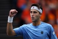 Etcheverry at the Davis Cup Qualifiers Second Round: Day 1 - Source: Getty
