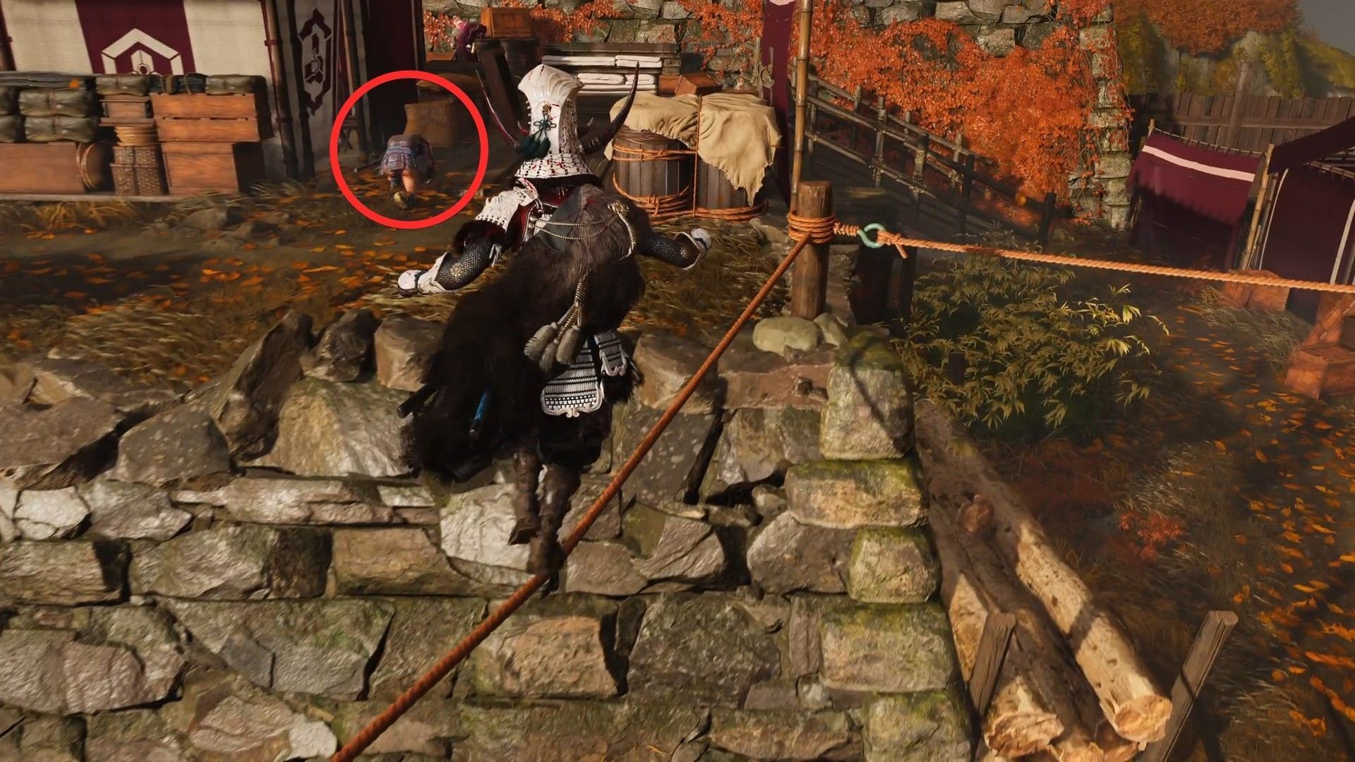 Reach here and execute the enemy (Image via Sucker Punch)