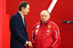 Ferrari chairman breaks silence on Frederic Vasseur's place as team principal amid growing performance concerns