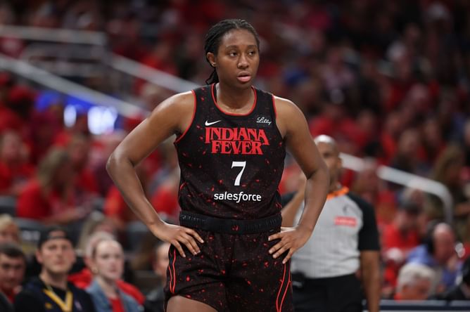 "MVP loading": Dawn Staley makes strong case for Aliyah Boston to win MVP award in future after Fever star's stellar show against A'ja Wilson