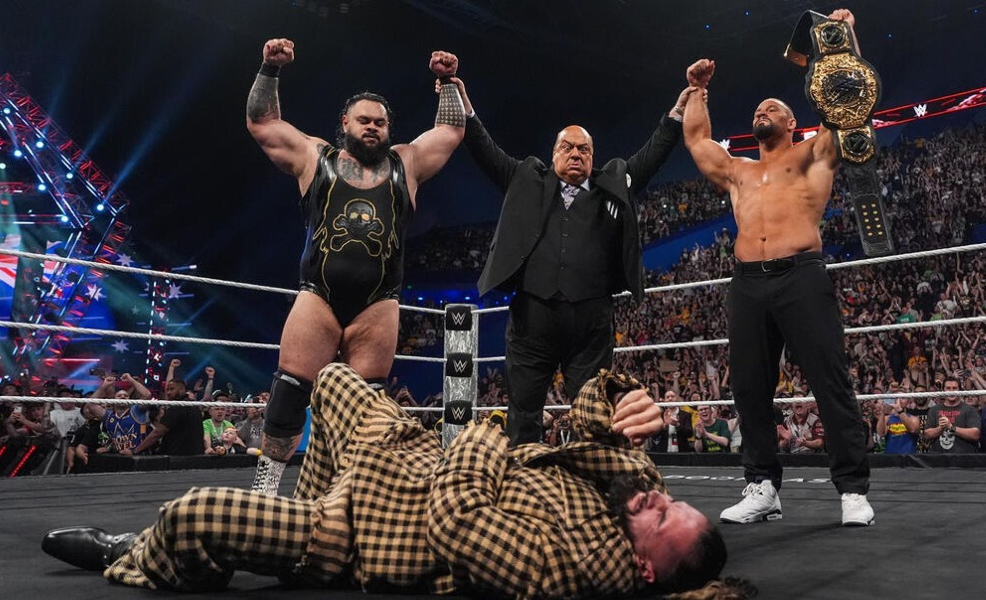 The Vision had a rollercoaster ride over the last four days. (Image Credit: WWE.com).