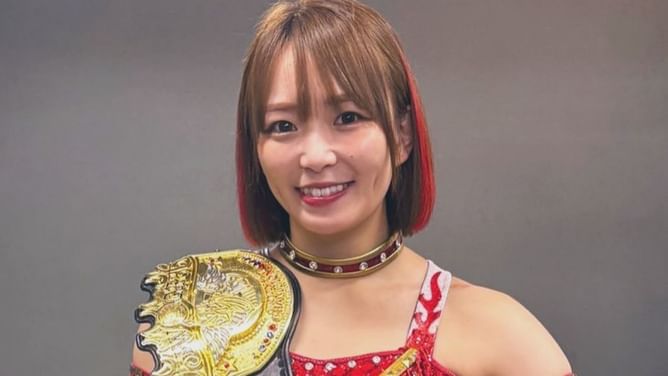 Ex-WWE star Sareee pitches major match with record breaking champion