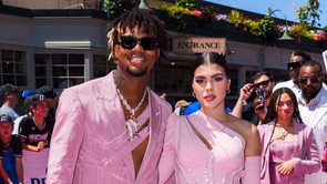 Ronald Acuña Jr.’s wife Maria Laborde joins Braves superstar for a swim donning black bikini in tropical waters