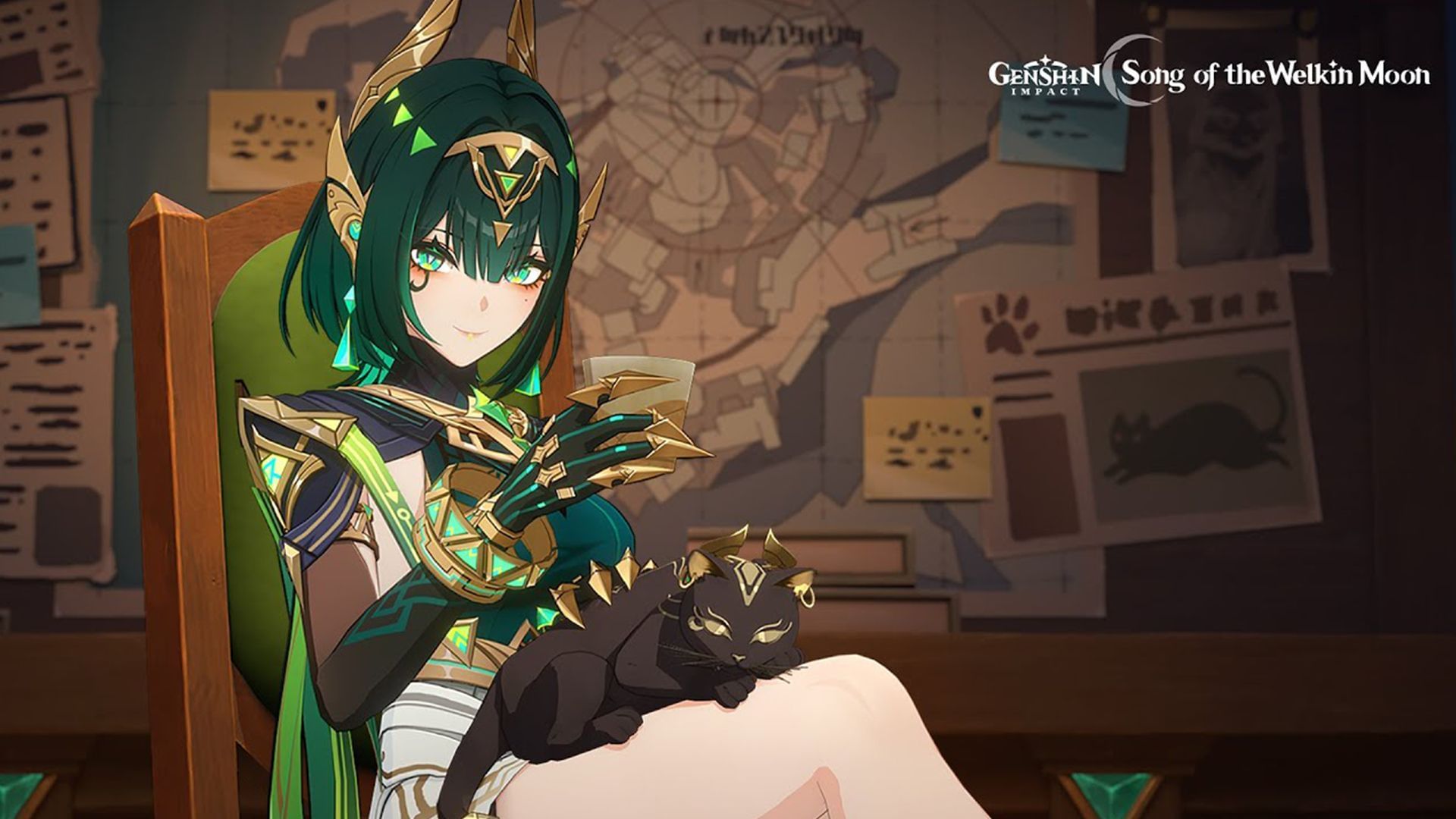 Nefer&#039;s in-game animations will be officially revealed during the livestream (Image via HoYoverse)