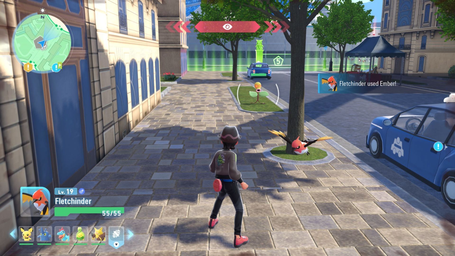 Battle wild Pokemon and make new friends in this new story set in the Kalos region (Image via The Pokemon Company)