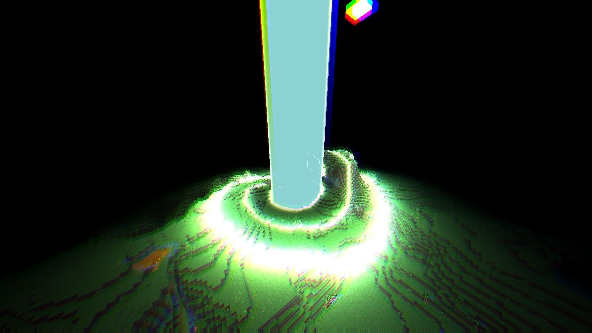 This mod brings a deadly orbital railgun to Minecraft (Image via Modrinth/Mishkis)