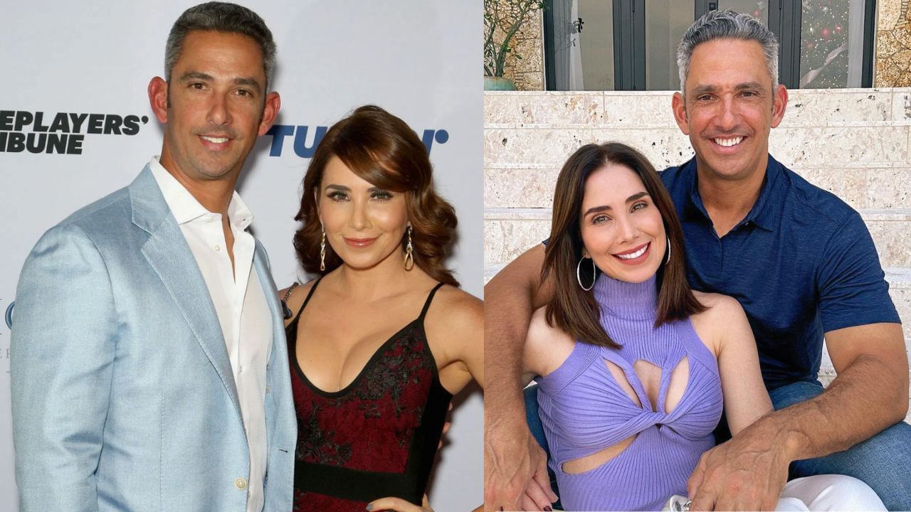 Jorge Posada with his wife, Laura (Images from - Getty, Instagram.com/@lauraposadalifestyle)