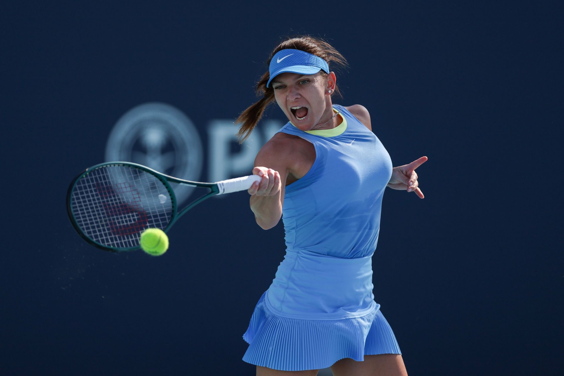 Simona Halep at the Miami Open 2024 - Source: Getty