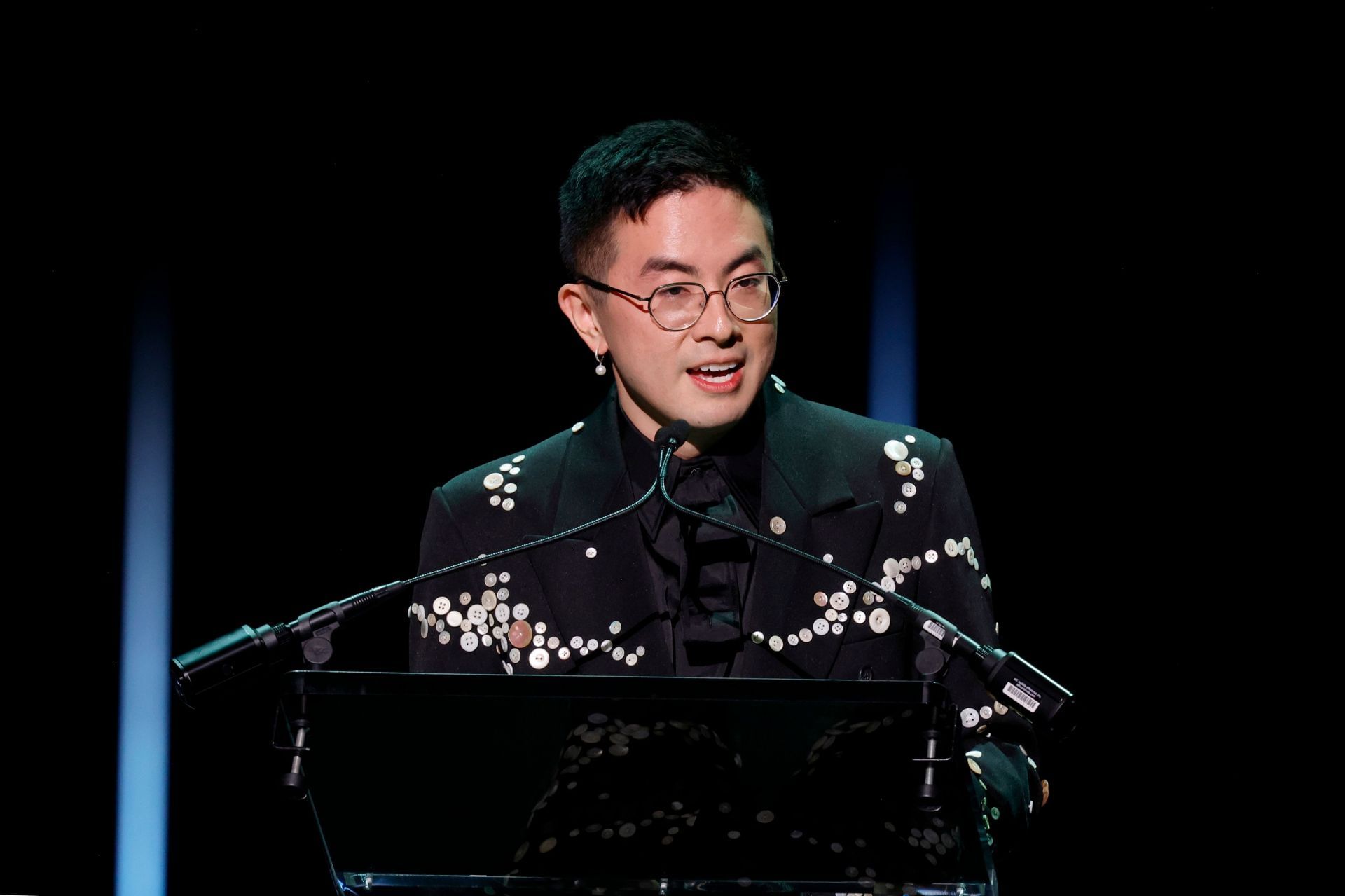 Bowen Yang at the Academy Museum 5th Annual Gala in Partnership with Rolex (Image via Getty)