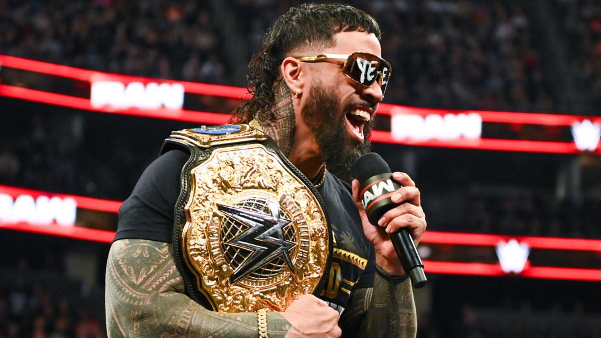 Jey Uso is a former World Heavyweight Champion. (Photo: WWE.com)