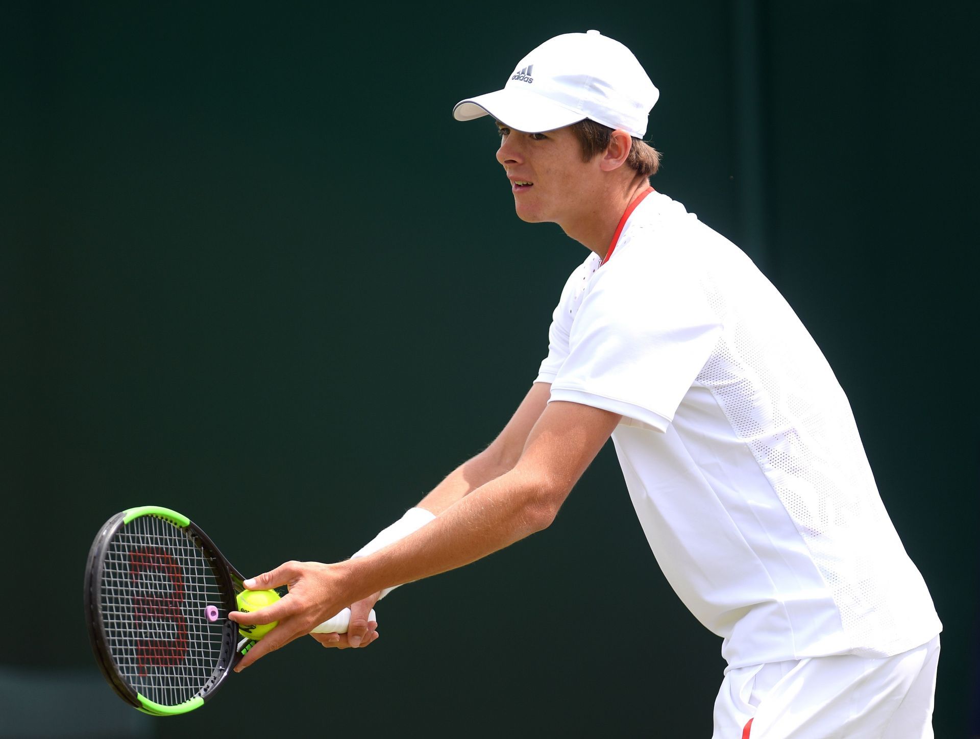 Zink at the Wimbledon Championships on tour  - Source: Getty