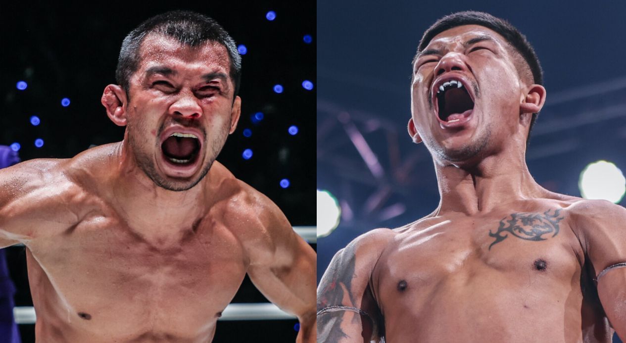 (From left) Nong-O Hama and Rodtang Jitmuangnon. [Images: ONE Championship]