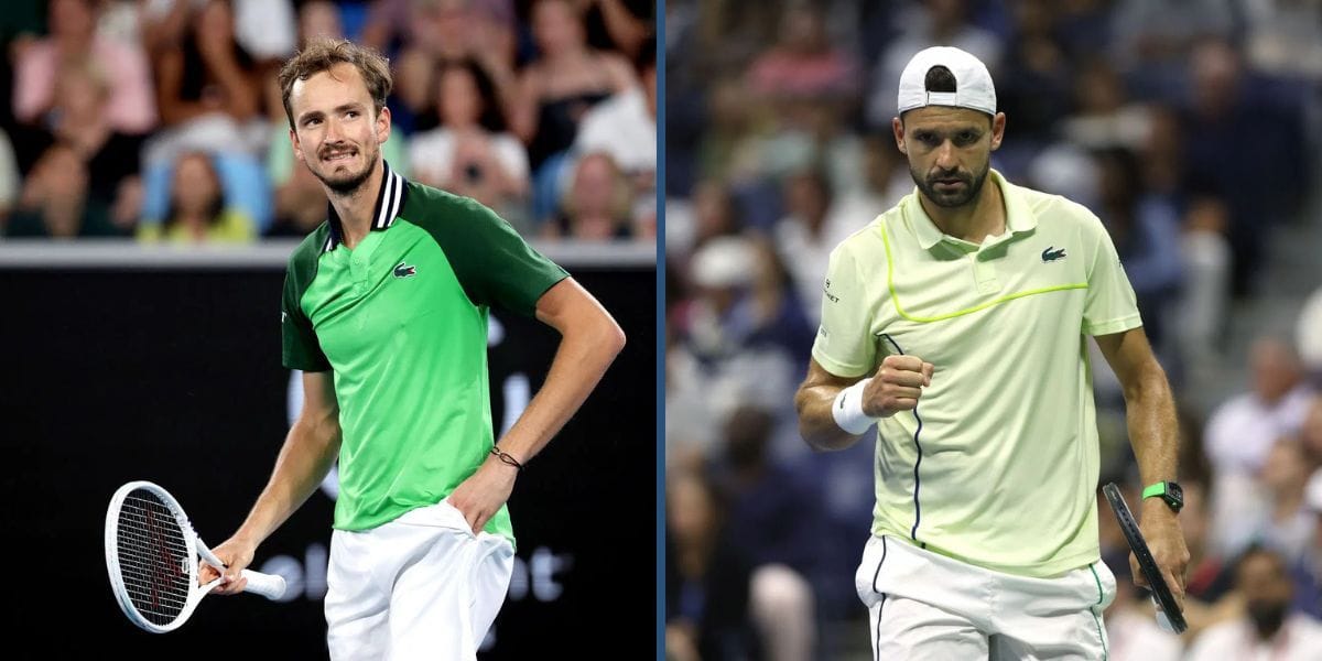 Daniil Medvedev vs Grigor Dimitrov is one of the second-round matches at the Paris Masters 2025. (Photos: Getty)