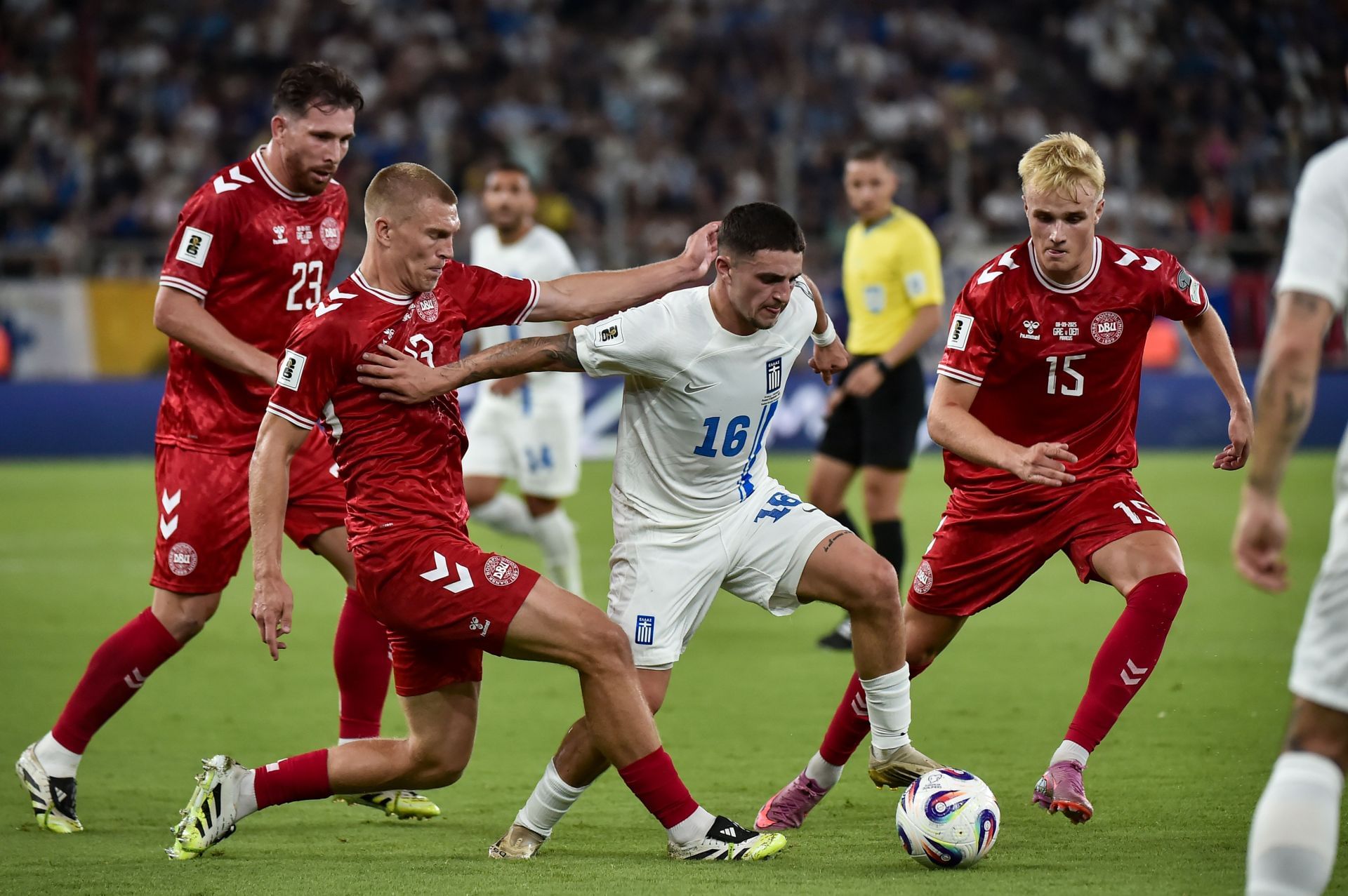 Greece v Denmark - FIFA World Cup 2026 Qualifier - Source: Getty