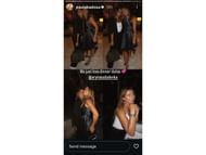 Badosa's Instagram story