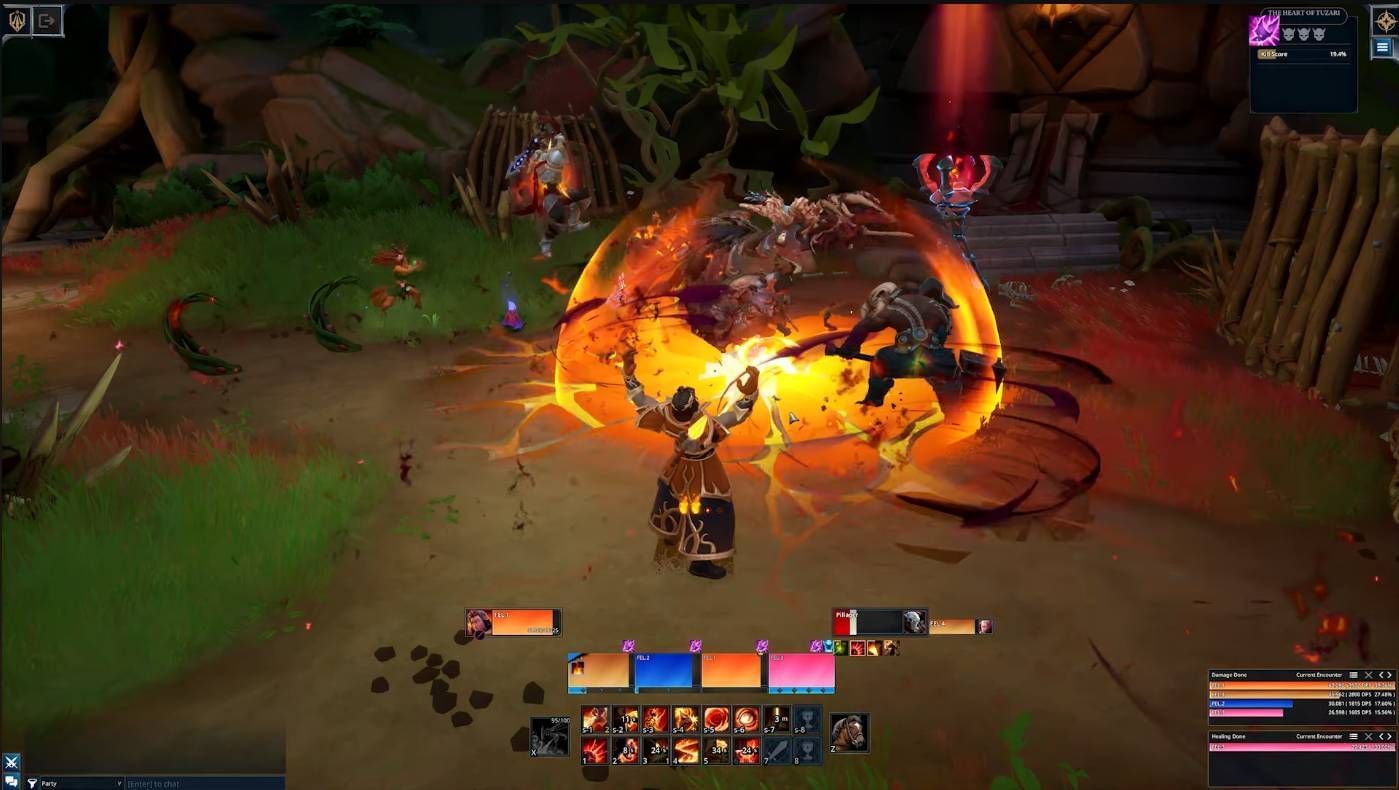 Getting big Detonates feels so good in Fellowship as Ardeos (Image via Arc Games)