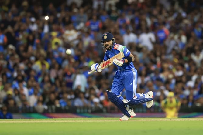 Virat Kohli cheekily celebrates after getting off the mark in AUS vs IND 2025 3rd ODI [Watch]