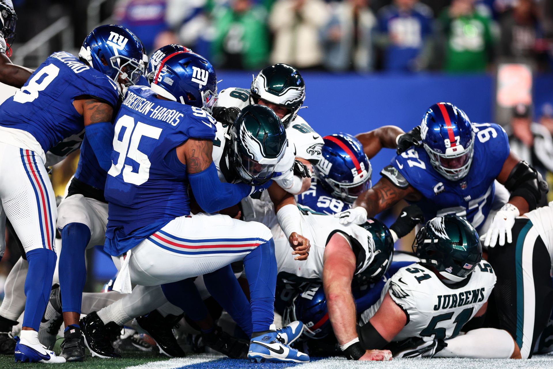 Philadelphia Eagles v New York Giants - NFL 2025 - Source: Getty