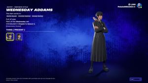 How to get the Wednesday Addams skin in Fortnite