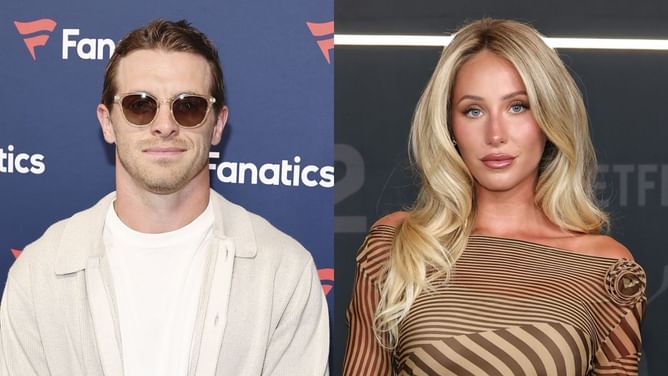 Braxton Berrios drops 2-word reaction as GF Alix Earle shows off her Marilyn Monroe-inspired all-pink look for 'DWTS'