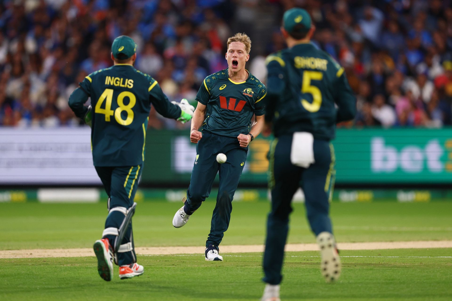 Australia v India - T20 Series: Game 2 - Source: Getty