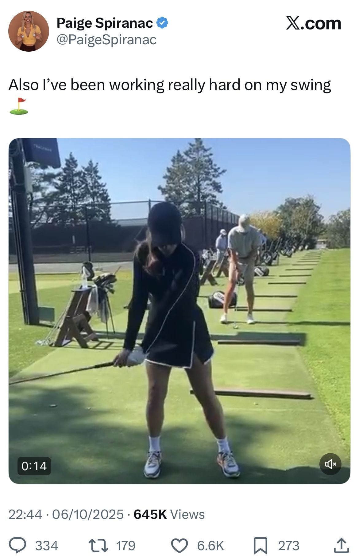 Image via X/@PaigeSpiranac