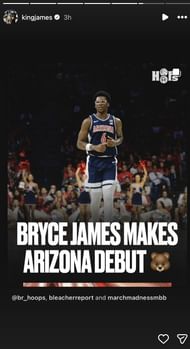 Credits: Instagram (@kingjames)