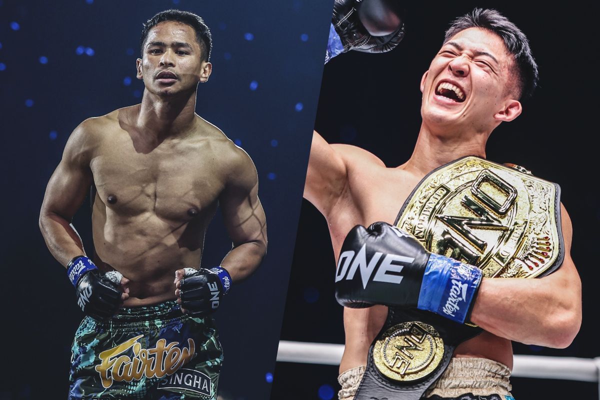 (From left) Superbon and Masaaki Noiri meet in the main event of ONE 173. [Images: ONE Championship]