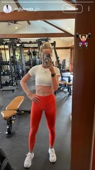 Nelly Korda ( via Nelly Korda's Instagram story)