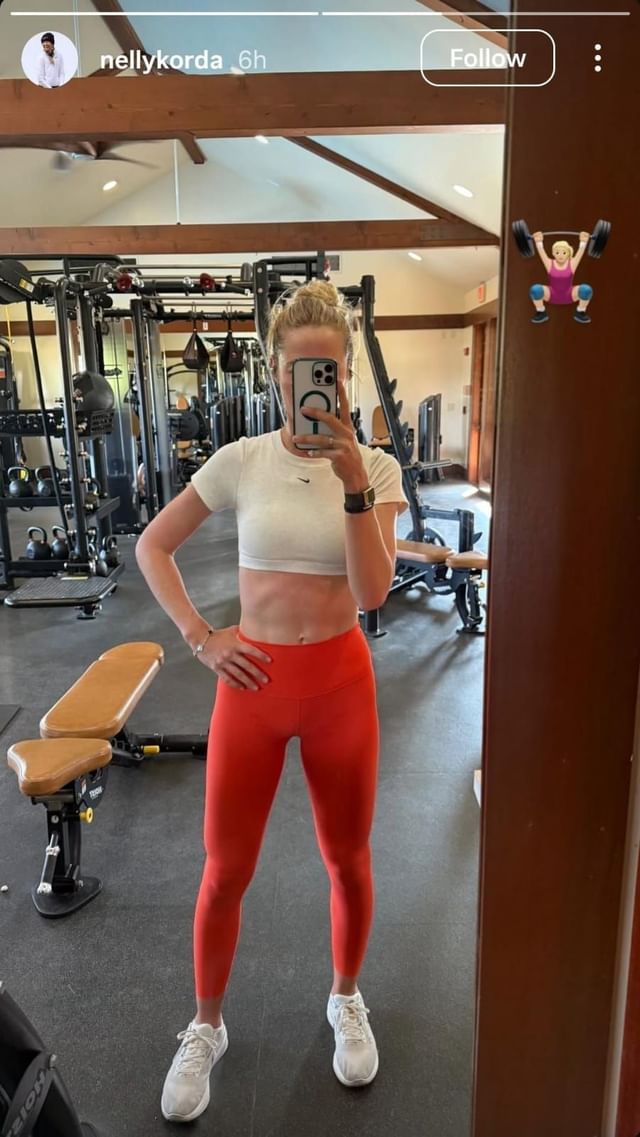Nelly Korda ( via Nelly Korda&#039;s Instagram story)